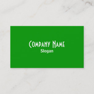Green Business Card Visitenkarte