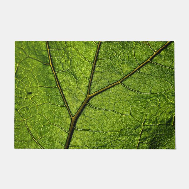 Green Butterbur Leaf Fußmatte (Vorderseite)
