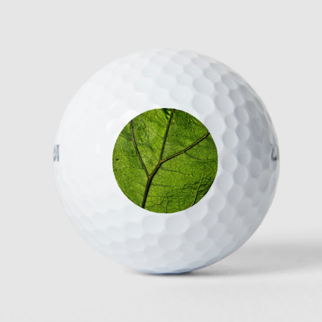 Green Butterbur Leaf Golfball (Vorderseite)