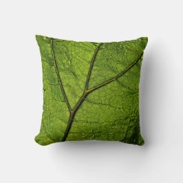 Green Butterbur Leaf Kissen