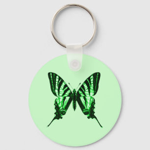 Green Butterfly Schlüsselanhänger