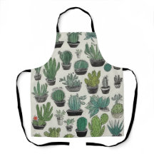 Green Cactus Pattern