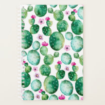 Green Cactus Planner