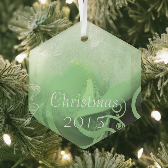 Green Calla Lily Weihnachtsschmuck (Insitu)