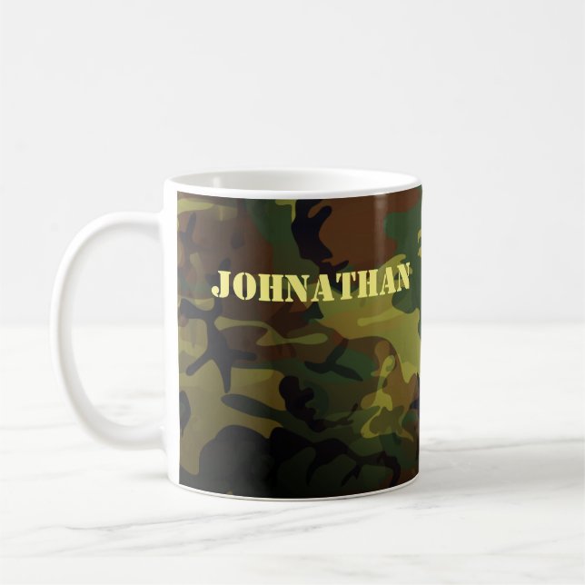 Green Cammo Kaffeetasse (Links)