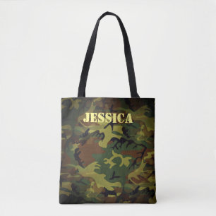 Green Cammo Tasche
