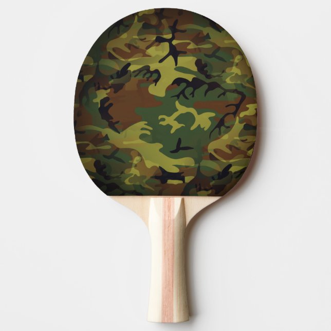 Green Cammo Tischtennis Schläger (Vorderseite)