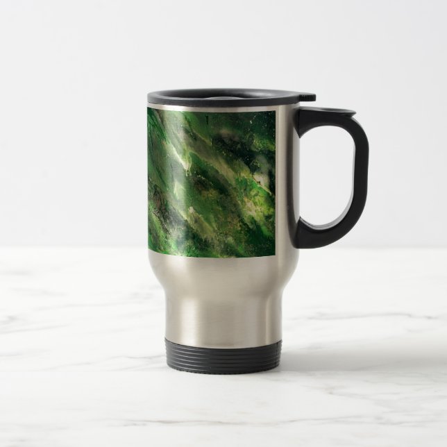 green camo travel mug (Droit)