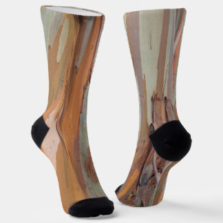 Green Camo Tree Bark Socks Socken