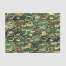 Green Camoflauge Herz