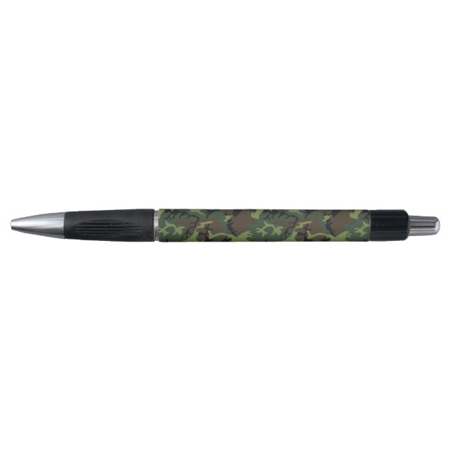 Green Camouflage Camouflage Kugelschreiber (Vorderseite)