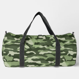 Green Camouflage Duffle Bag