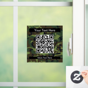 Green Camouflage, Militär, Armee Fensteraufkleber