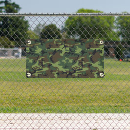 Green Camouflage Pattern, militärisches Muster, Ar Banner