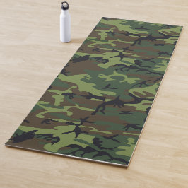 Green Camouflage Pattern, militärisches Muster, Ar Yogamatte