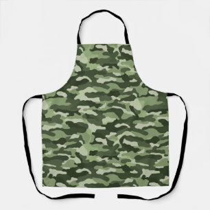 Green Camouflage Schürze