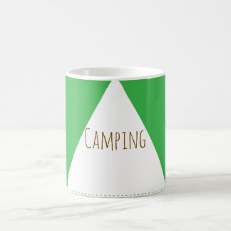 Green Camping Mug Kaffeetasse