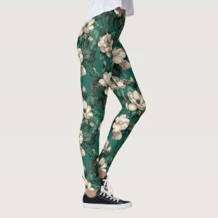 Green Cardio Gardenien Glanz Geschenk Für  Leggings