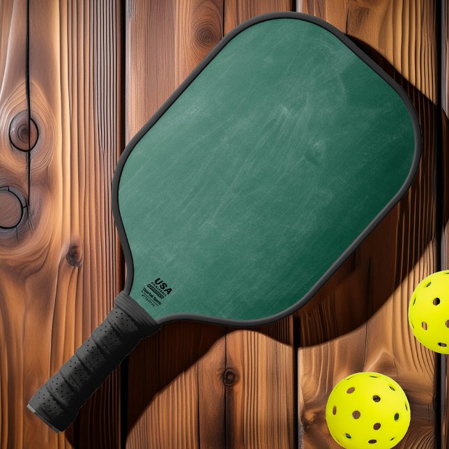 Green Chalkboard Pickleball Schläger (Von Creator hochgeladen)