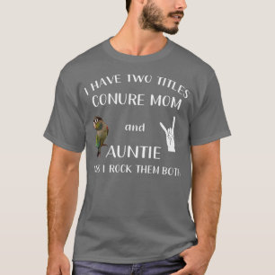 Green Cheek Conure Shirt Tantchen und Mama sichern