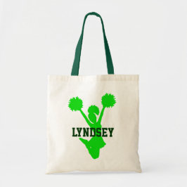 Green Cheerleader Tote Bag Tragetasche