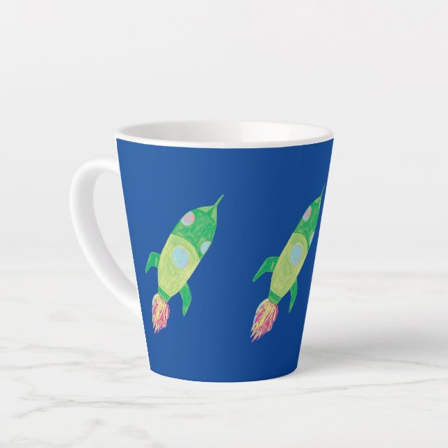 Green Chilway Rocket Star Milchtasse (Linke Ecke)
