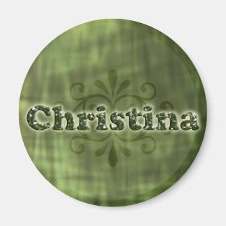 Green Christina Magnet