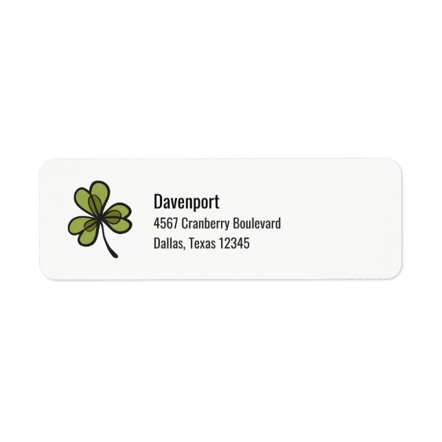 Green Clover Leaf (Vorne)