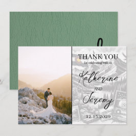 Green Colorado Passport Danke Karte