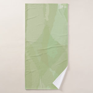 Green, cool, trendy watercolor abstract pattern