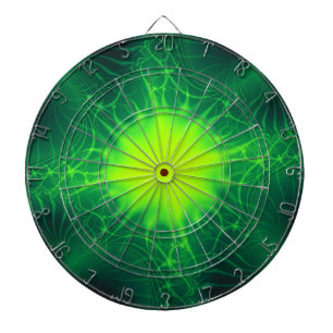 Green Cosmic Dart Board Dartscheibe