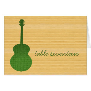 Green Country Gitarre-Tischnummer
