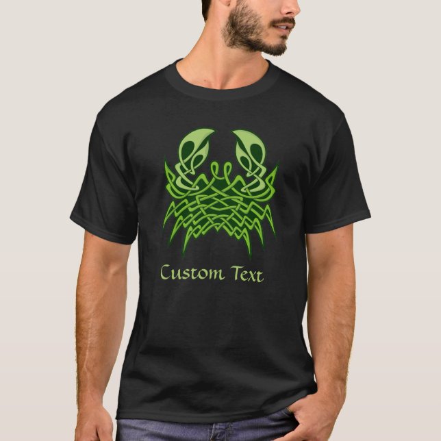 Green Crab Celtic Knot T-Shirt (Vorderseite)