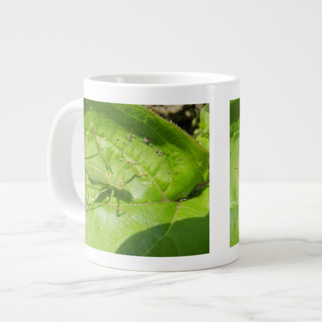 Green Cricket Camouflage Tasse (Vorderseite Links)