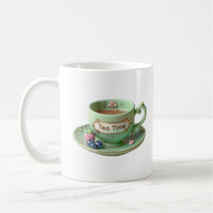 Green Cup, Himbeere und Blaubeere Kaffeetasse