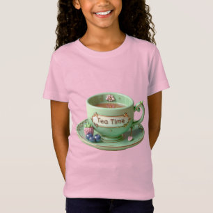 Green Cup, Himbeere und Blaubeere T-Shirt