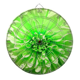 Green Dahlia Blume Dartscheibe