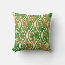 Green Damask Abstrakt Elegante Wohngestaltung