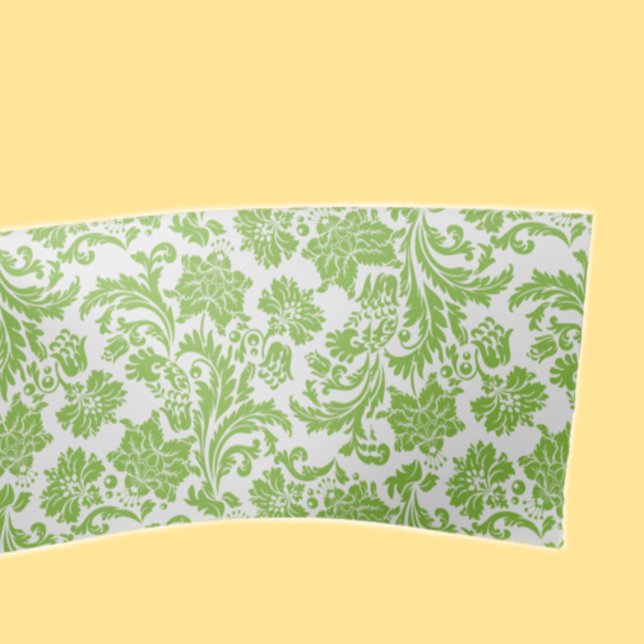 Green Damask Ribbon Satinband (Von Creator hochgeladen)