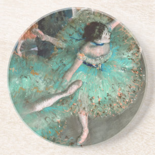 Green Dancer (Danseuse Verte) Edgar Degas Untersetzer