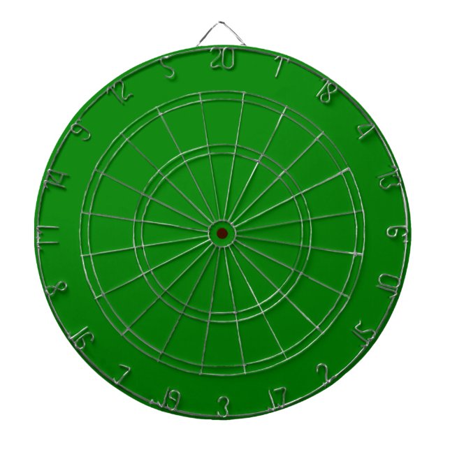 Green Dartboard mit Darts Dartscheibe (vorne)