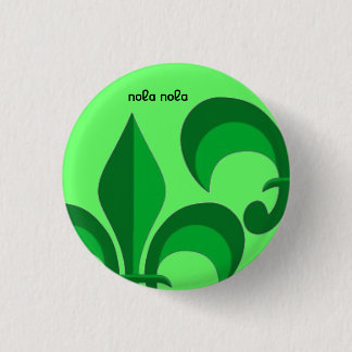 Green De Lis Button