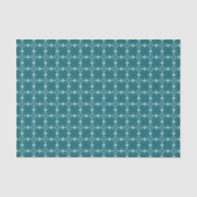 Green diamonds seidenpapier (Vorderseite)