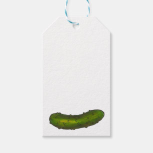 Green Dill Pickle Kosher Deli Pickles Feinschmecke Geschenkanhänger