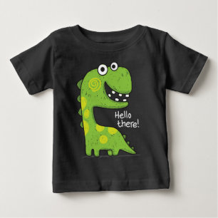Green Dino Baby T-shirt