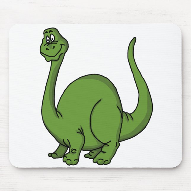 Green Dino Mousepad (Vorne)
