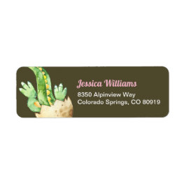 Green Dinosaur, Rosa Name Rücksendeadresse