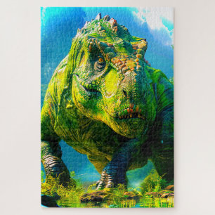 Green Dinosaurier