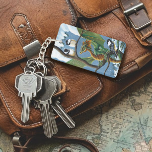 Green Dragon Chickadees Winter QR code