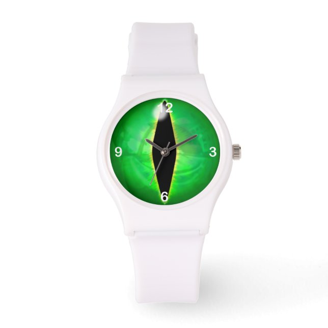 Green Dragon Eye Armbanduhr (Vorderseite)